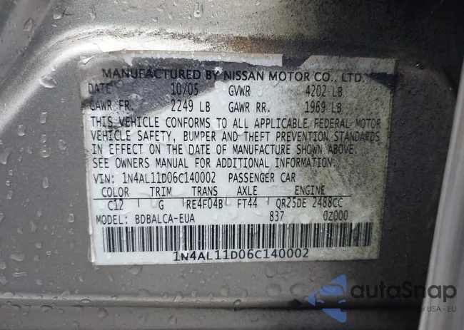 1N4AL11D06C140002: 42922242