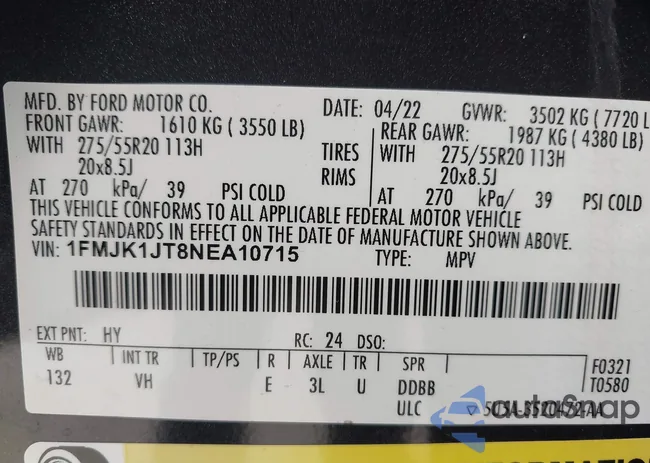 1FMJK1JT8NEA10715: 42921326