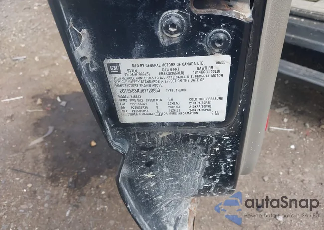 2GTEK63N961123853: 42923214