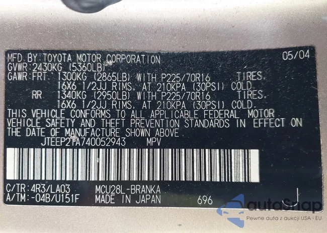 JTEEP21A740052943: 42922335