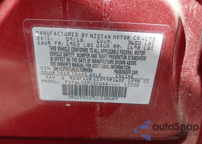 3N1CP5CU9JL538689: 42923707