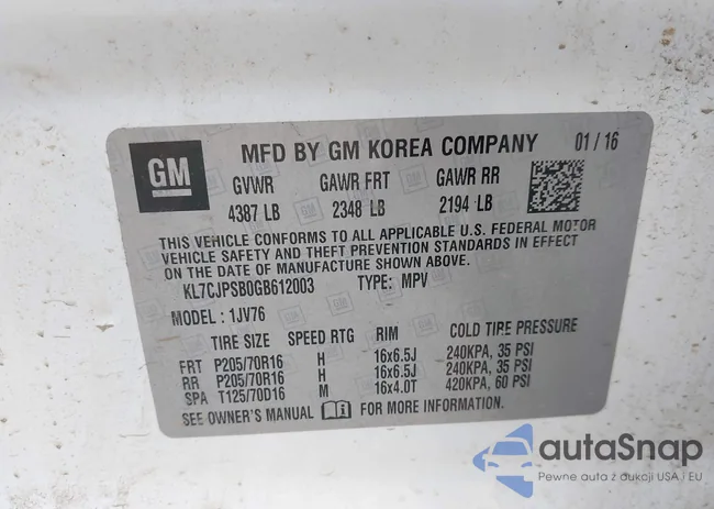 KL7CJPSB0GB612003: 42923887