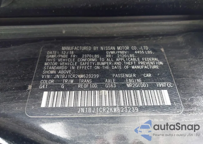 JN1BJ1CR2KW623239: 42923297