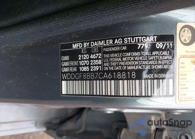 WDDGF8BB7CA618818: 42924895