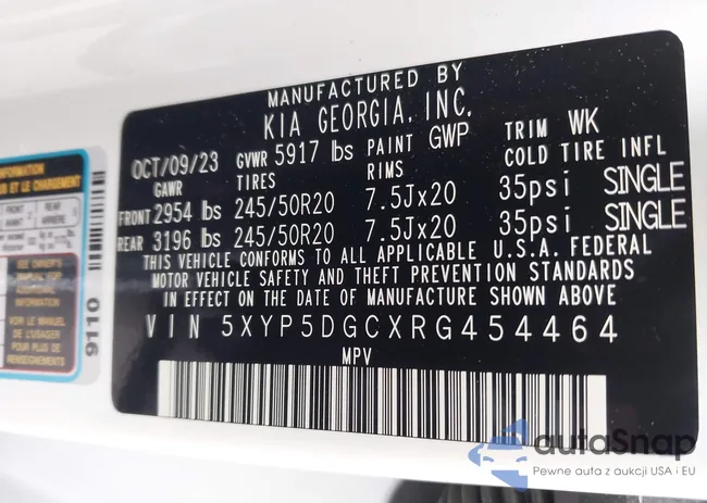 5XYP5DGCXRG454464: 42925245