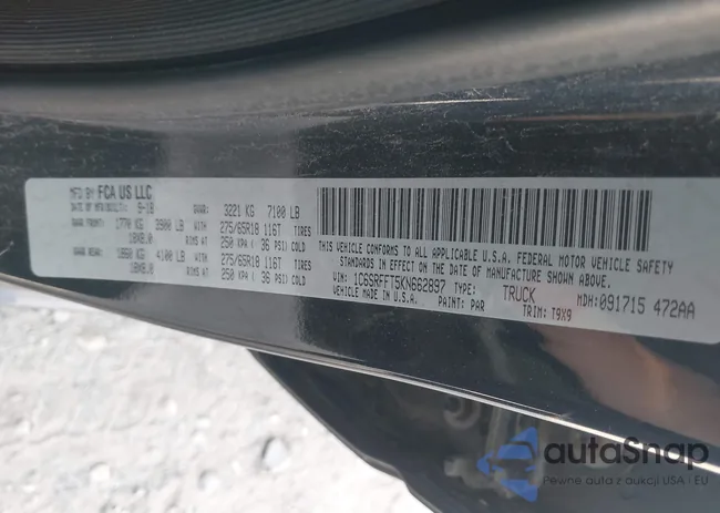 1C6SRFFT5KN662897: 42924287