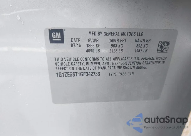 1G1ZE5ST1GF342733: 42924601