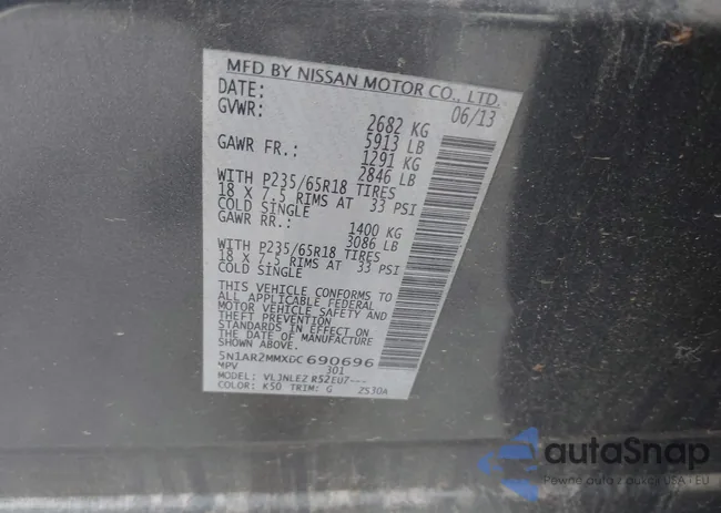 5N1AR2MMXDC690696: 42926050