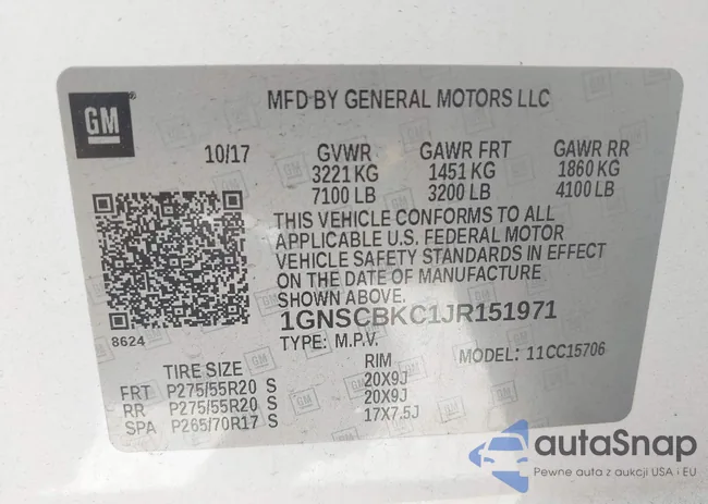 1GNSCBKC1JR151971: 42926054