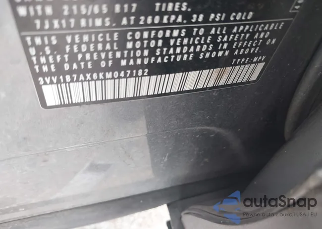 3VV1B7AX6KM047182: 42926074