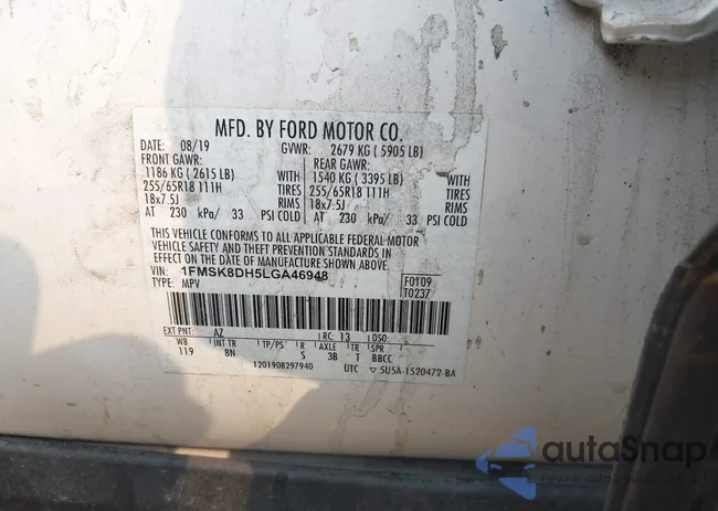 1FMSK8DH5LGA46948: 42926227