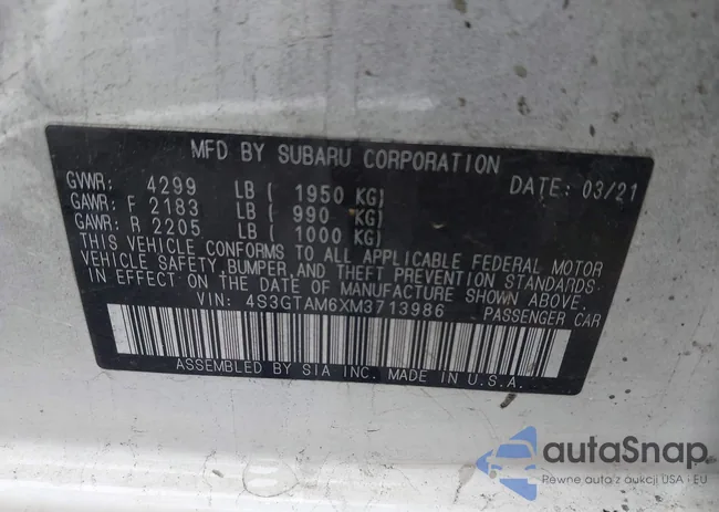 4S3GTAM6XM3713986: 42925276