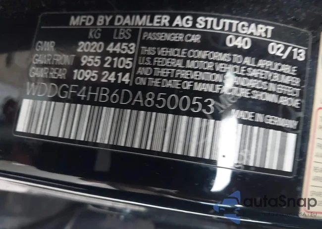 WDDGF4HB6DA850053: 42925613