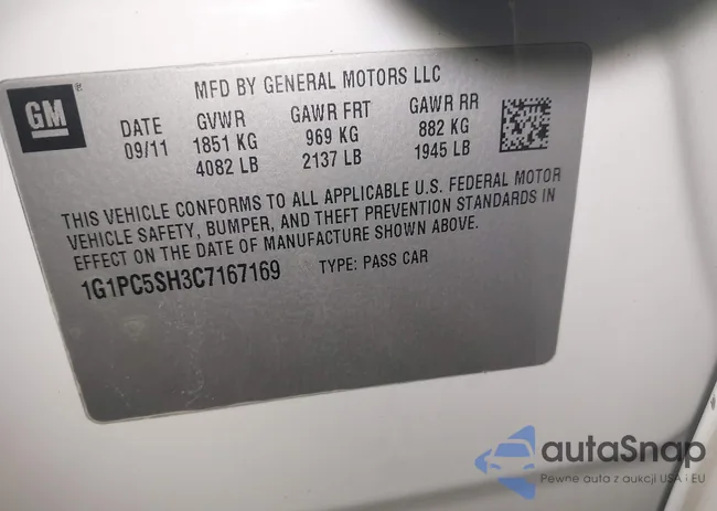 1G1PC5SH3C7167169: 42926825