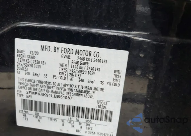 2FMPK4K91LBB51987: 42926860