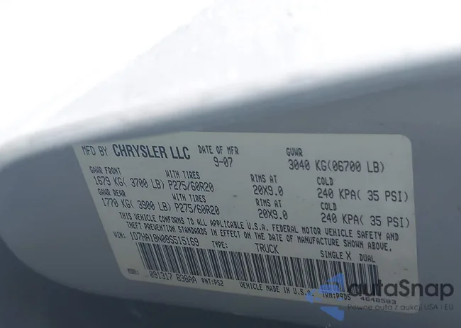 1D7HA18N08S515169: 42926962