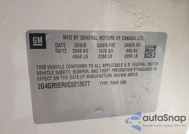 2G4GR5ER6C9213677: 42927095