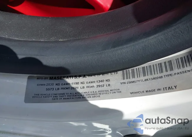 ZAM57YTL4K134024: 42927245