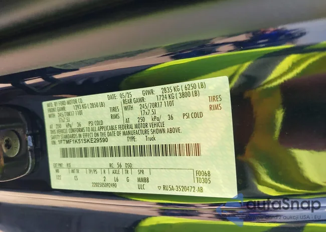 1FTMF1K51SKE29590: 42926279