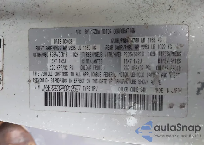 JM3ER293280212597: 42926383