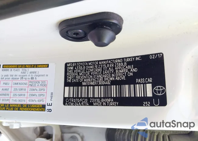 NMTKHMBX7JR004482: 42927998