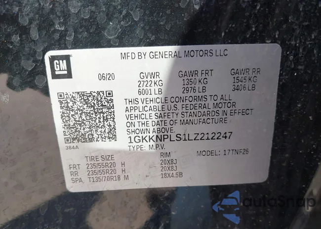 1GKKNPLS1LZ212247: 42928045