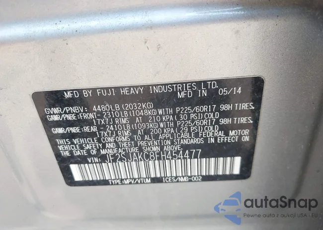 JF2SJAKC8FH454477: 42928167