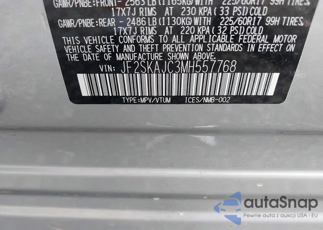 JF2SKAJC3MH557768: 42927524