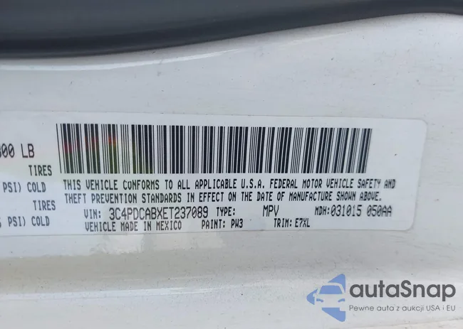 3C4PDCABXET237089: 42928666