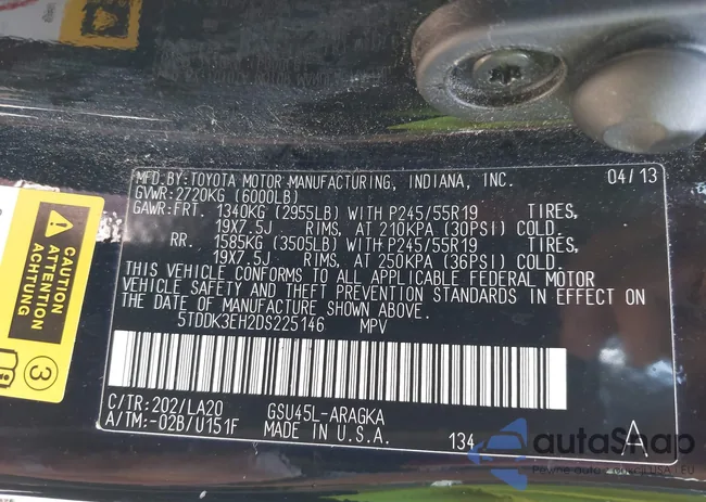 5TDDK3EH2DS225146: 42928778