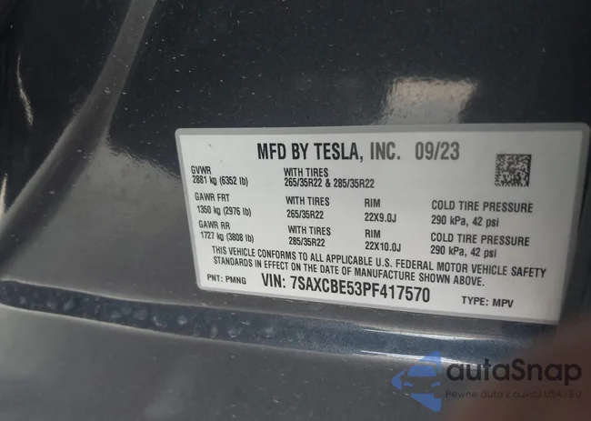 7SAXCBE53PF417570: 42928886