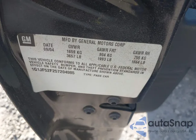 1G1JF52F257204985: 42928898