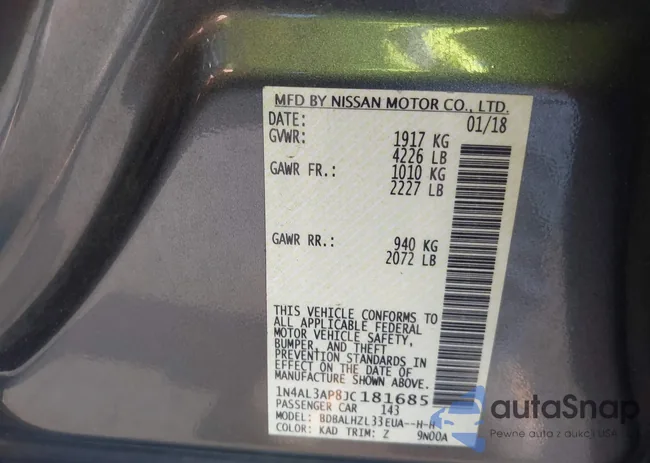 1N4AL3AP8JC181685: 42929053