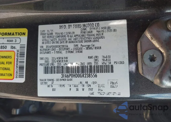 3FA6P0HD0GR238556: 42928260