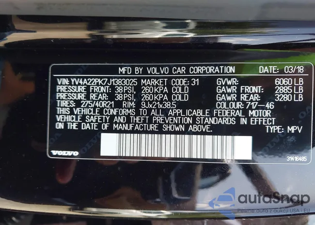 YV4A22PK7J1383025: 42928601