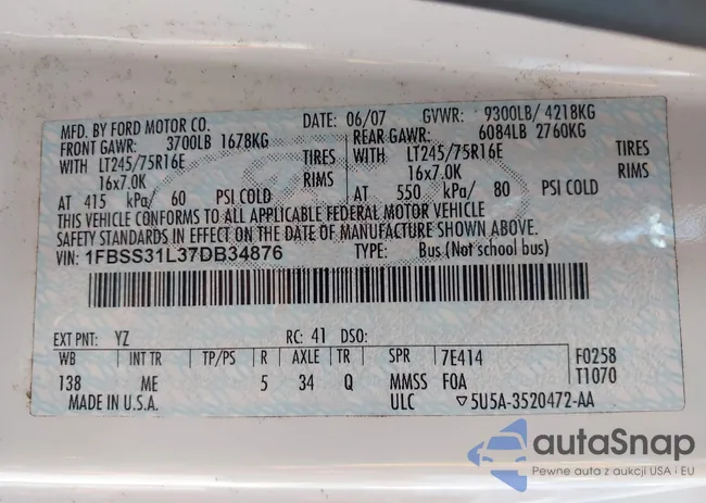 1FBSS31L37DB34876: 42929949