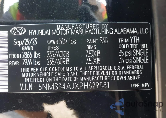 5NMS34AJXPH629581: 42929965