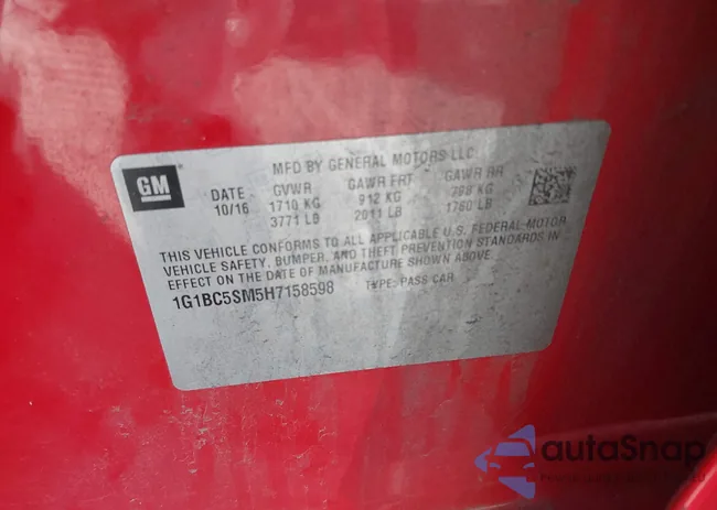 1G1BC5SM5H7158598: 42930224