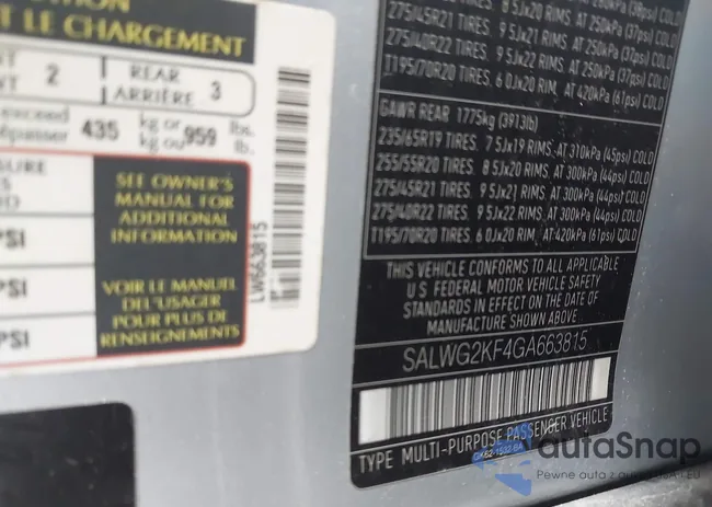 SALWG2KF4GA663815: 42929460