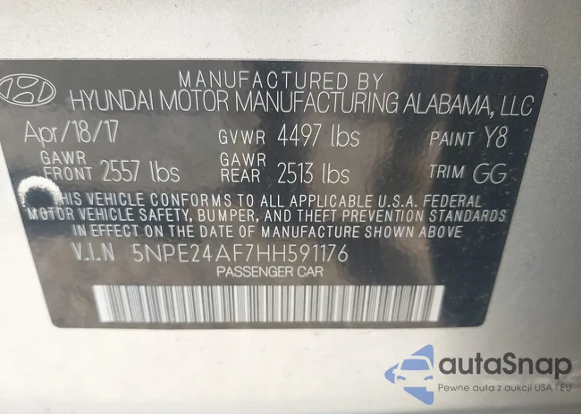 5NPE24AF7HH591176: 42929565