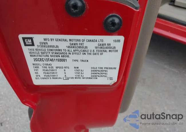 2GCEC13T461193081: 42929604