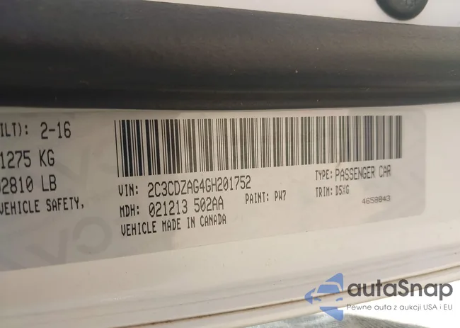 2C3CDZAG4GH201752: 42930756