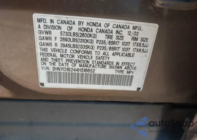 2HNYD18244H516652: 42930831