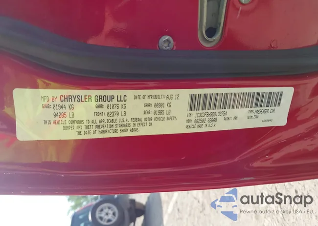 1C3CDFBH9DD133754: 42930916