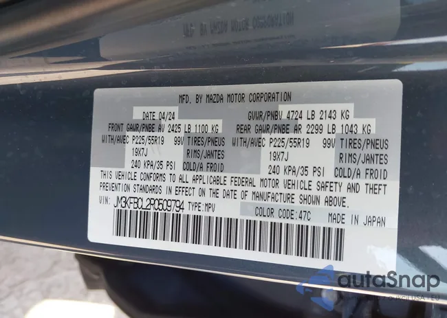 JM3KFBCL2R0509794: 42930931