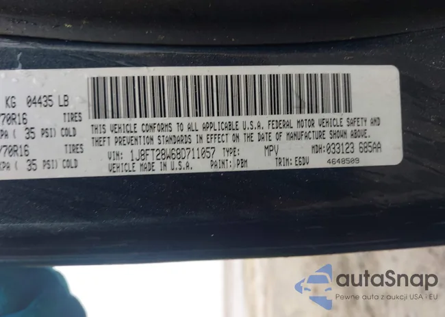 1J8FT28W68D711057: 42931237