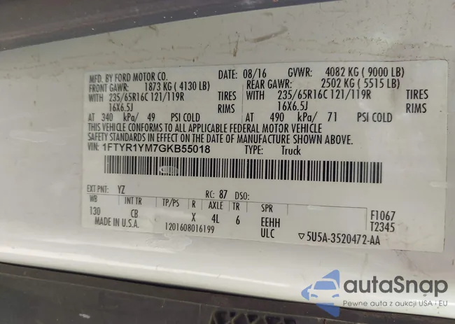 1FTYR1YM7GKB55018: 42930357