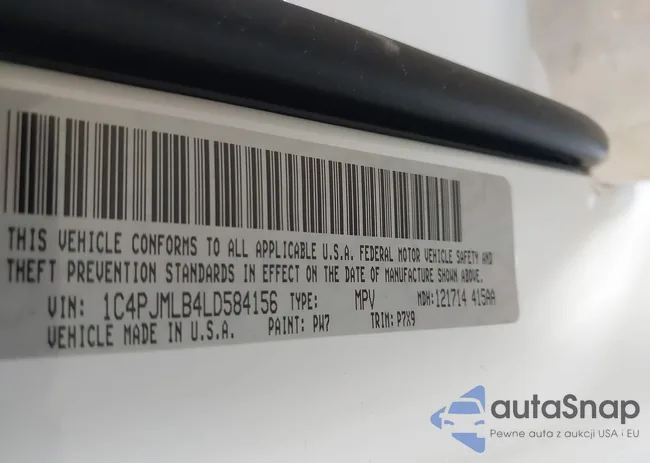 1C4PJMLB4LD584156: 42930555