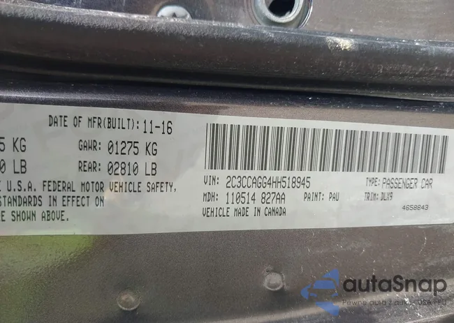 2C3CCAGG4HH518945: 42931673