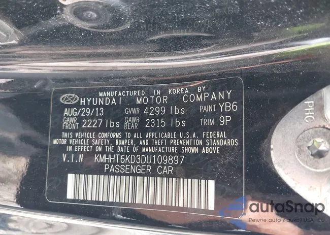 KMHHT6KD3DU109897: 42931879